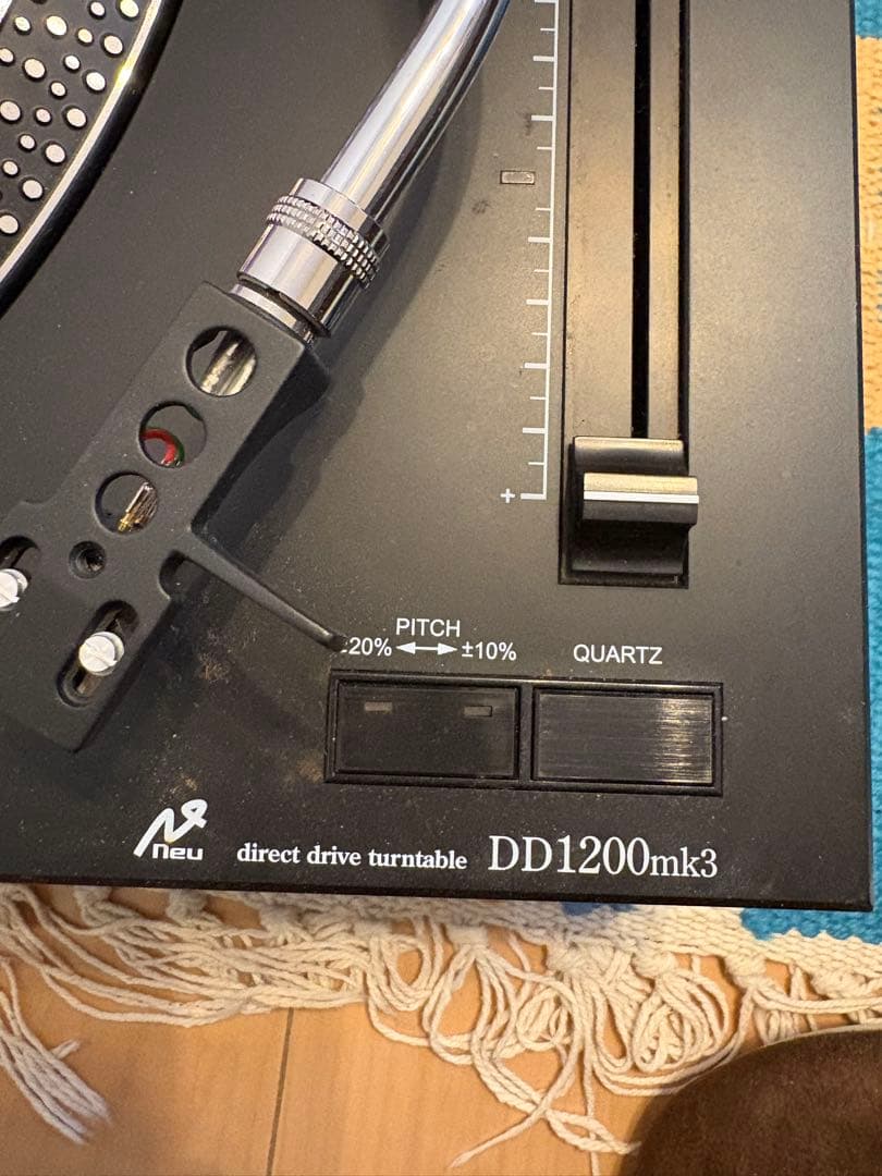 DJ ターンテーブル　neu DD1200mk3 レコードプレイヤー