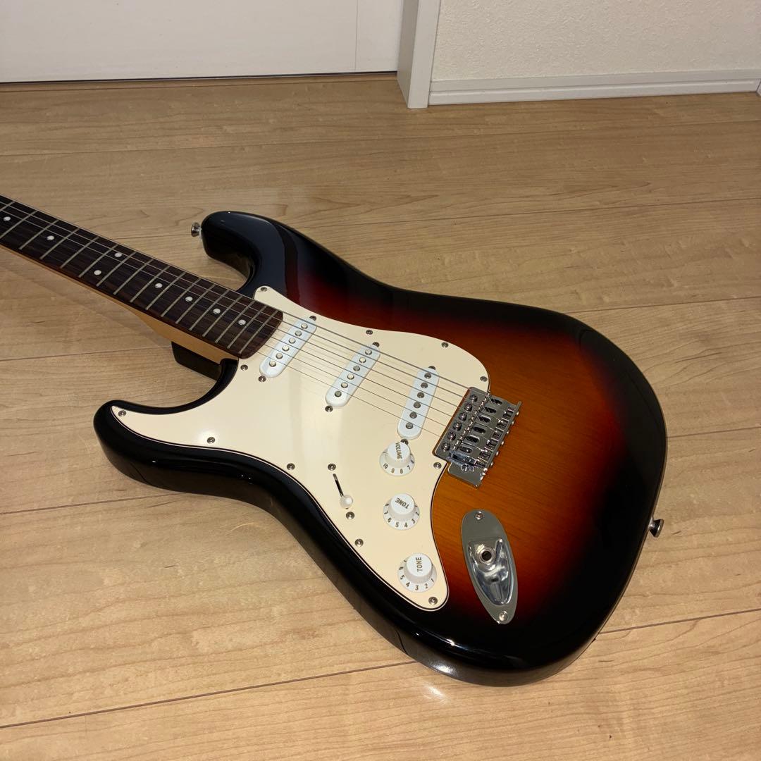 バスカーズ　希少　レフティモデル　ストラトタイプエレキギター　音良し　調整済み