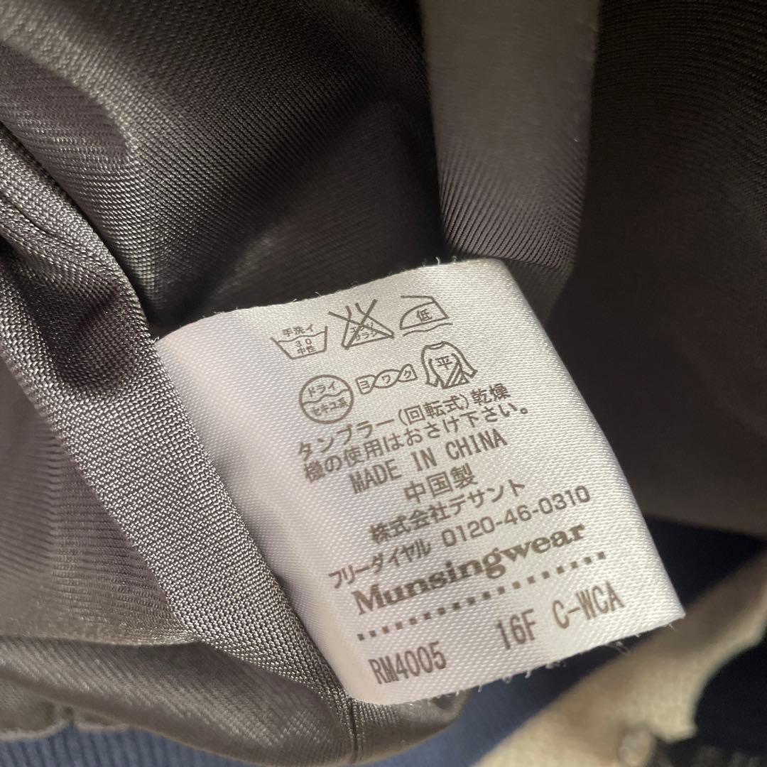 munsingwear R.line LL 黒/白 ジャケット