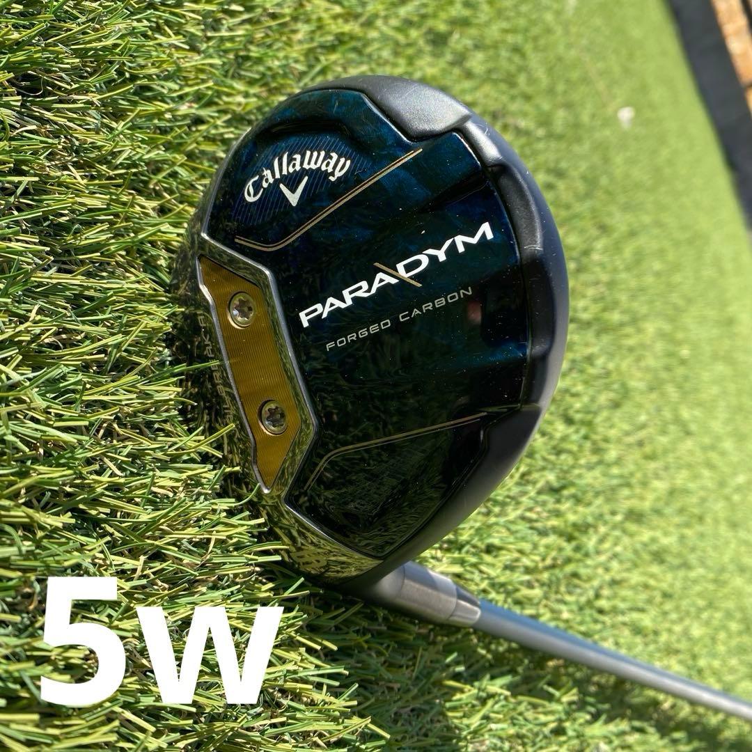 キャロウェイ　パラダイム　レフティ　5w フェアウェイウッド　メンズ　レディース