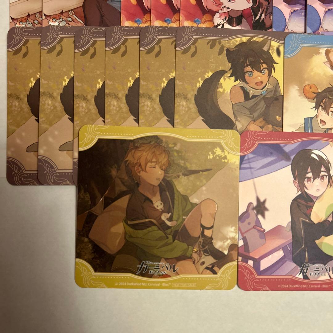 NU:カーニバル ぬカニ GiGO コースター 24枚 10種類