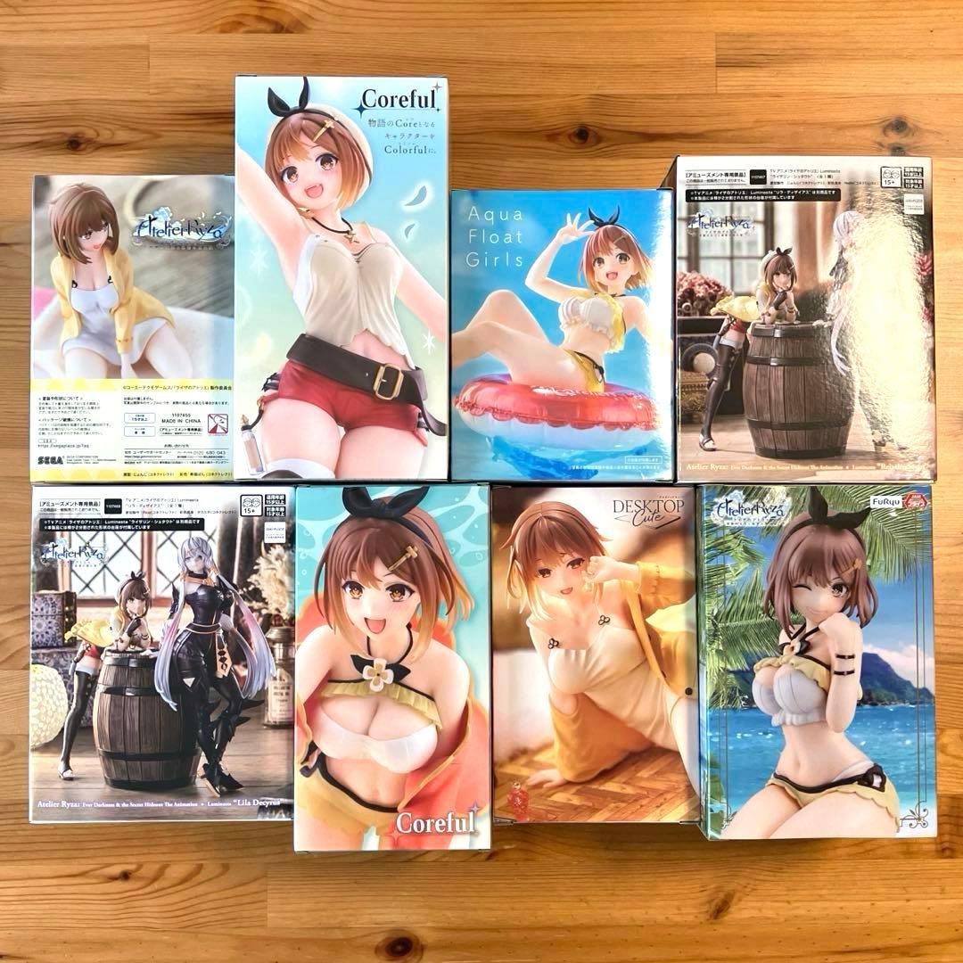 ライザのアトリエ プライズフィギュア 8種まとめ売り