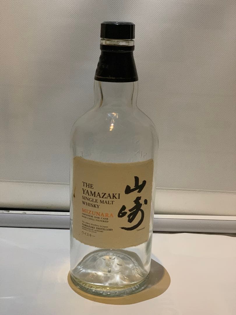 山崎　ミズナラ　空瓶　未洗浄