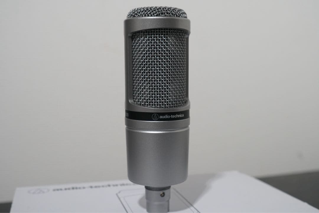 audio-technica AT2020 ガンメタルエディション