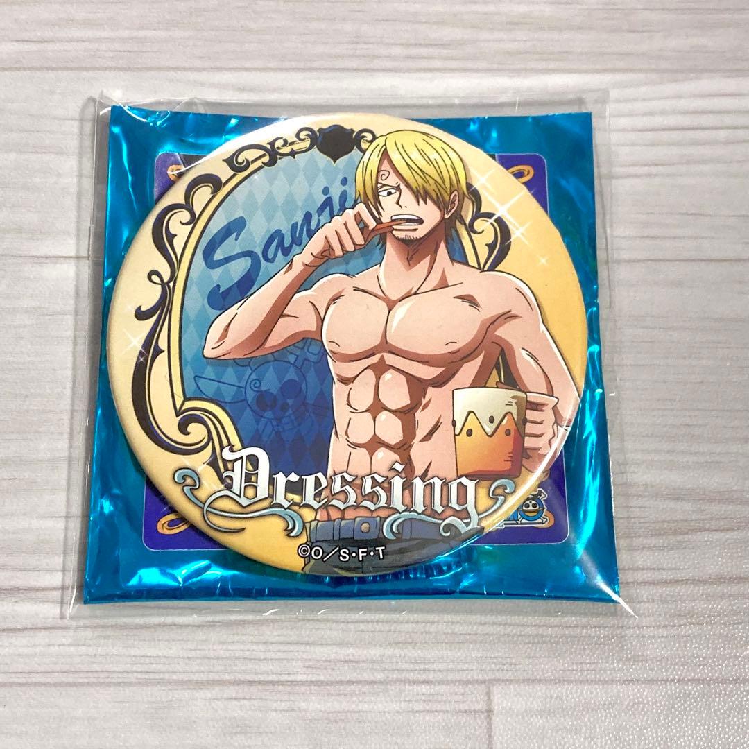 ワンピース 輩 缶バッジ サンジ SANJI Dressing 麦わらストア