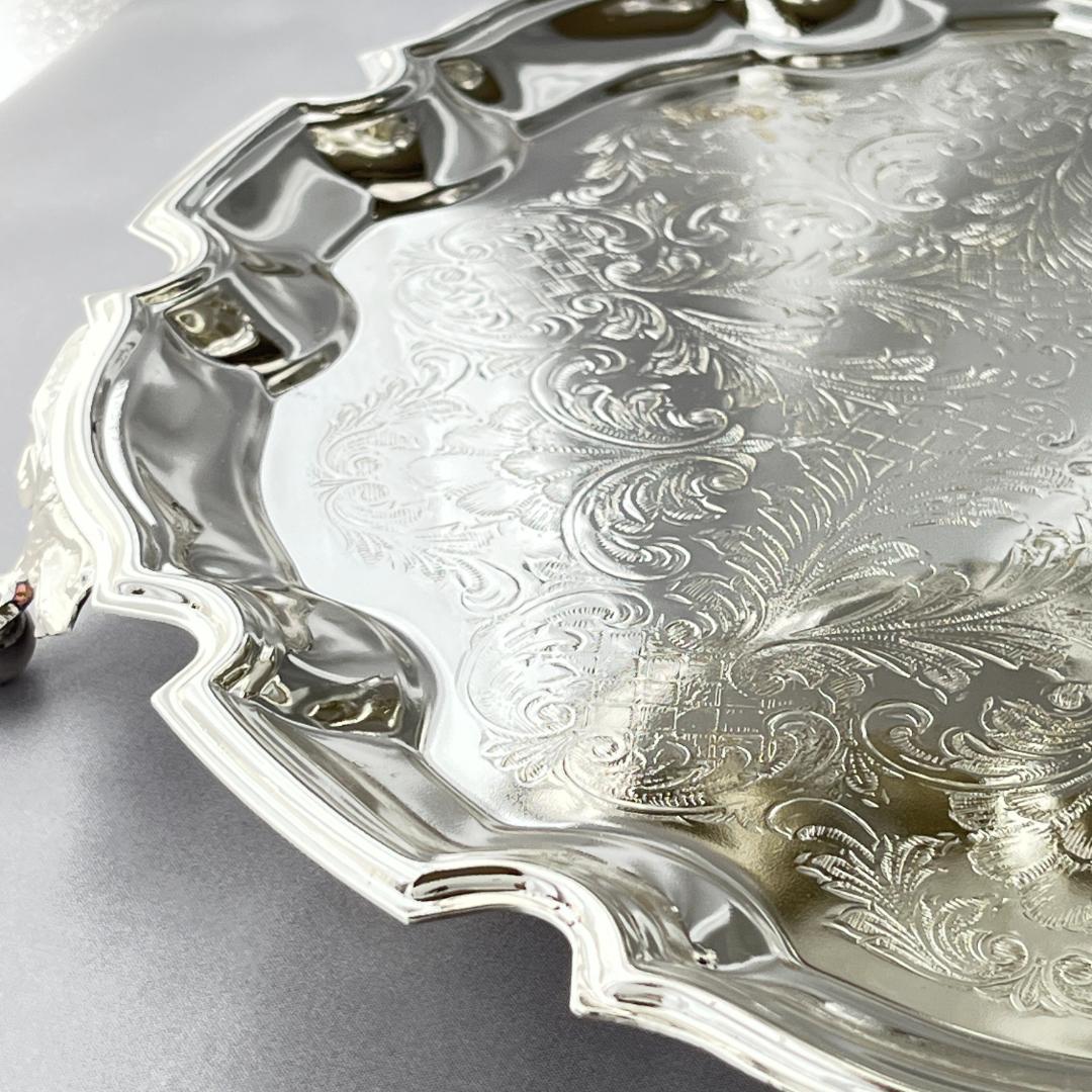 【QUEEN ANNE】 チッペンデールのケーキスタンド 3段