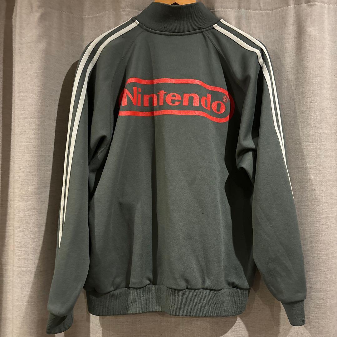 Nintendo ジャージジャケット Mサイズ グレー　トラックジャケット