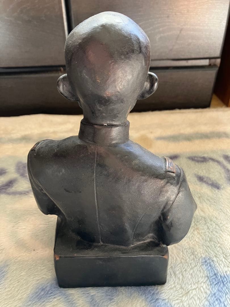 荒木将軍 荒木将軍胸像頒布会 共 荒木貞夫 骨董品 アンティーク 1.8kg