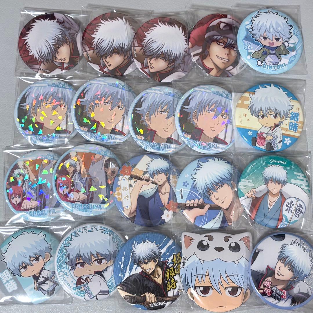 銀魂 坂田銀時 缶バッジ セット