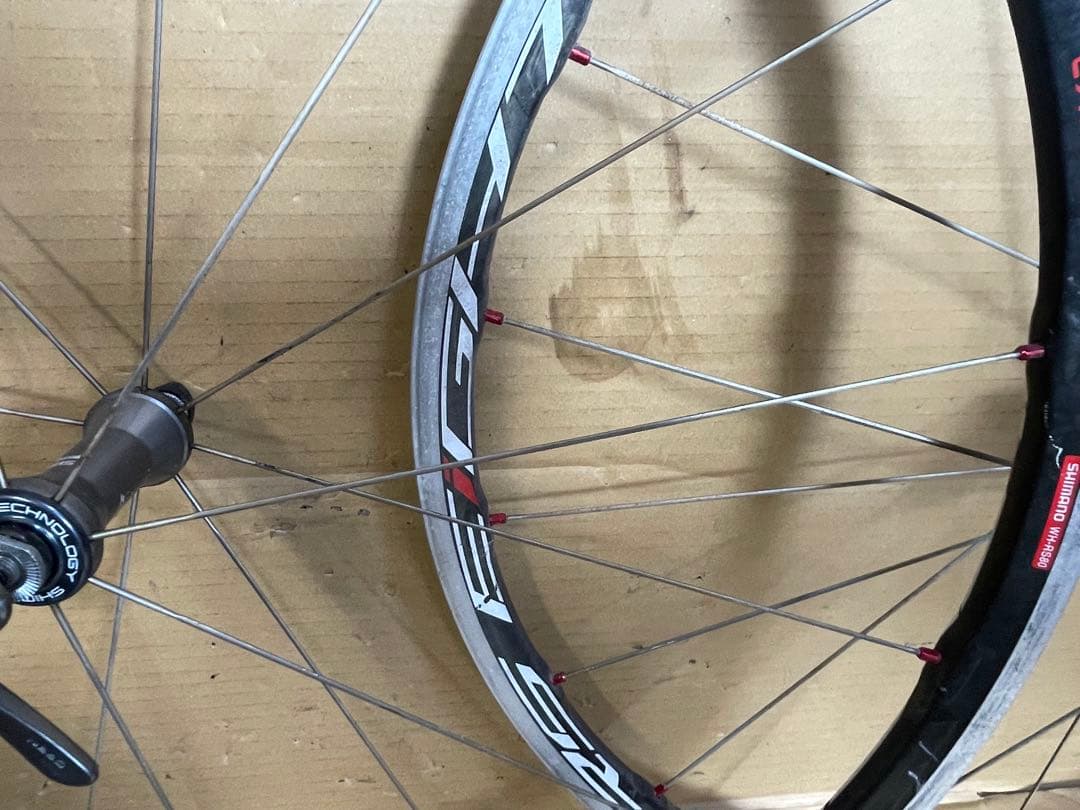 カーボン！　シマノWH-RS80 前後セット