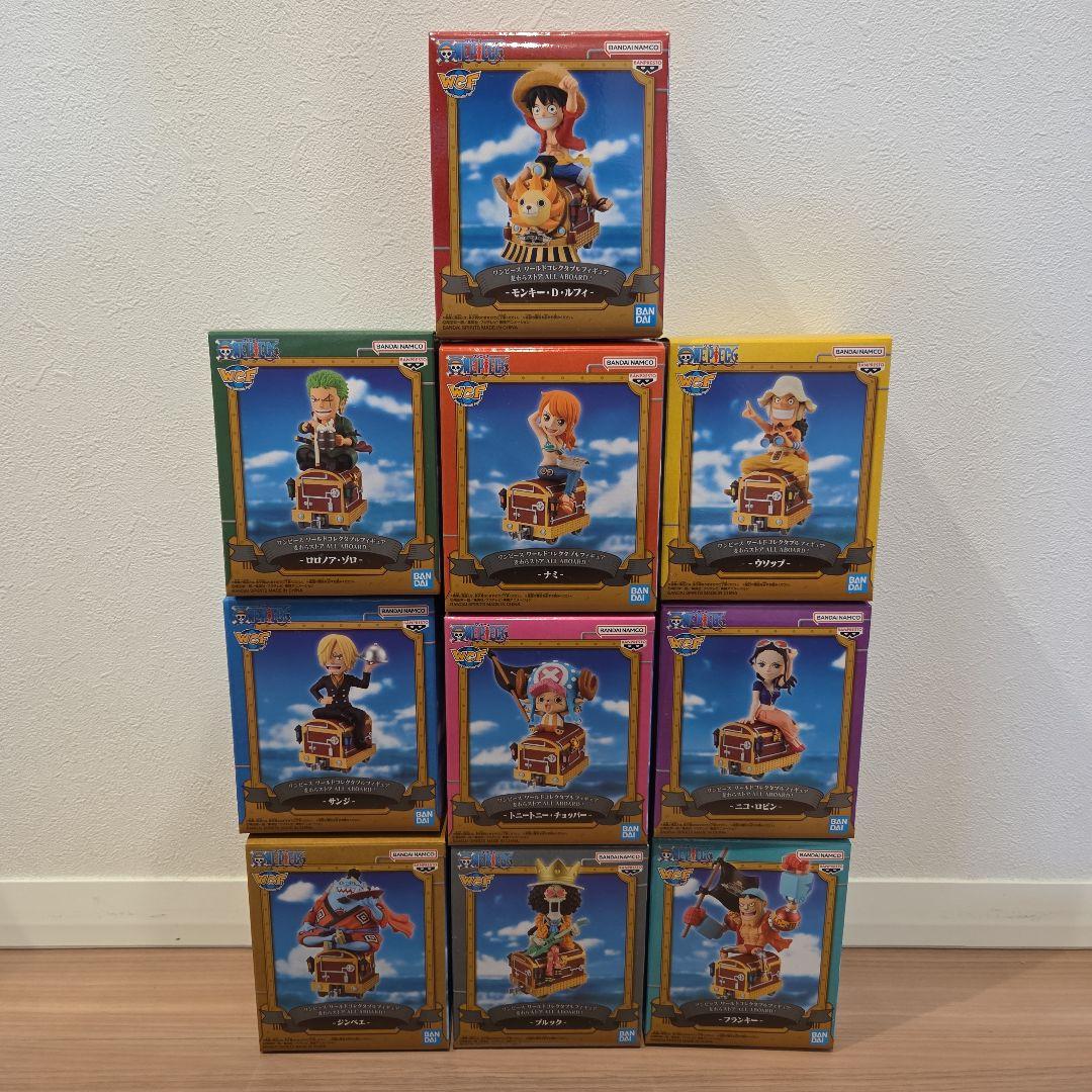 ワンピース ワーコレ 麦わらストア ALL ABOARD