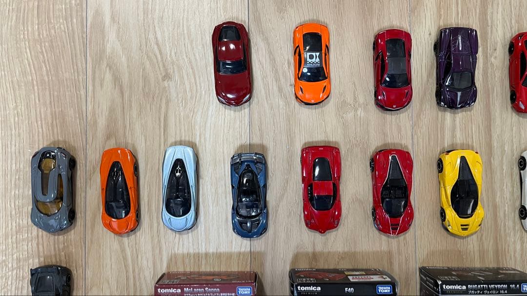 中古 トミカ52台セット(トミカプレミアム8台 東京オートサロン購入ウルス含む)