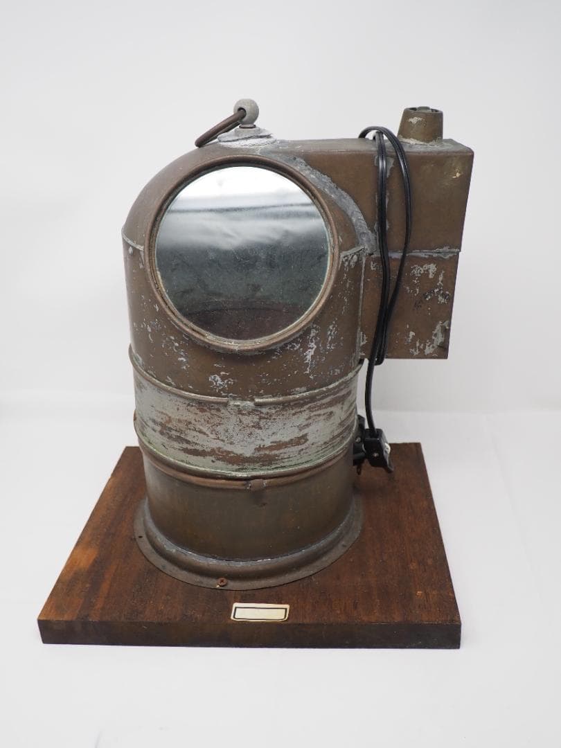 羅針盤　船舶用　ライト点灯確認済み　ランプ　間接照明などにも　レア