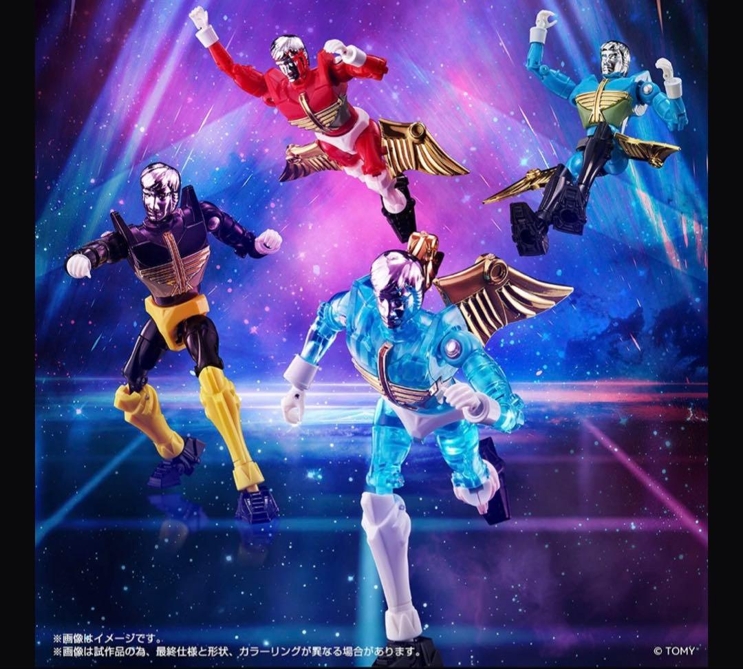 LEGACYSOUL ミクロマン コマンド1号4体セット