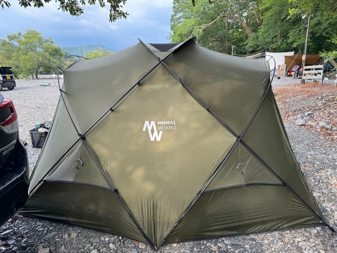 ミニマルワークス　シェルターg スカート有り　オリーブ