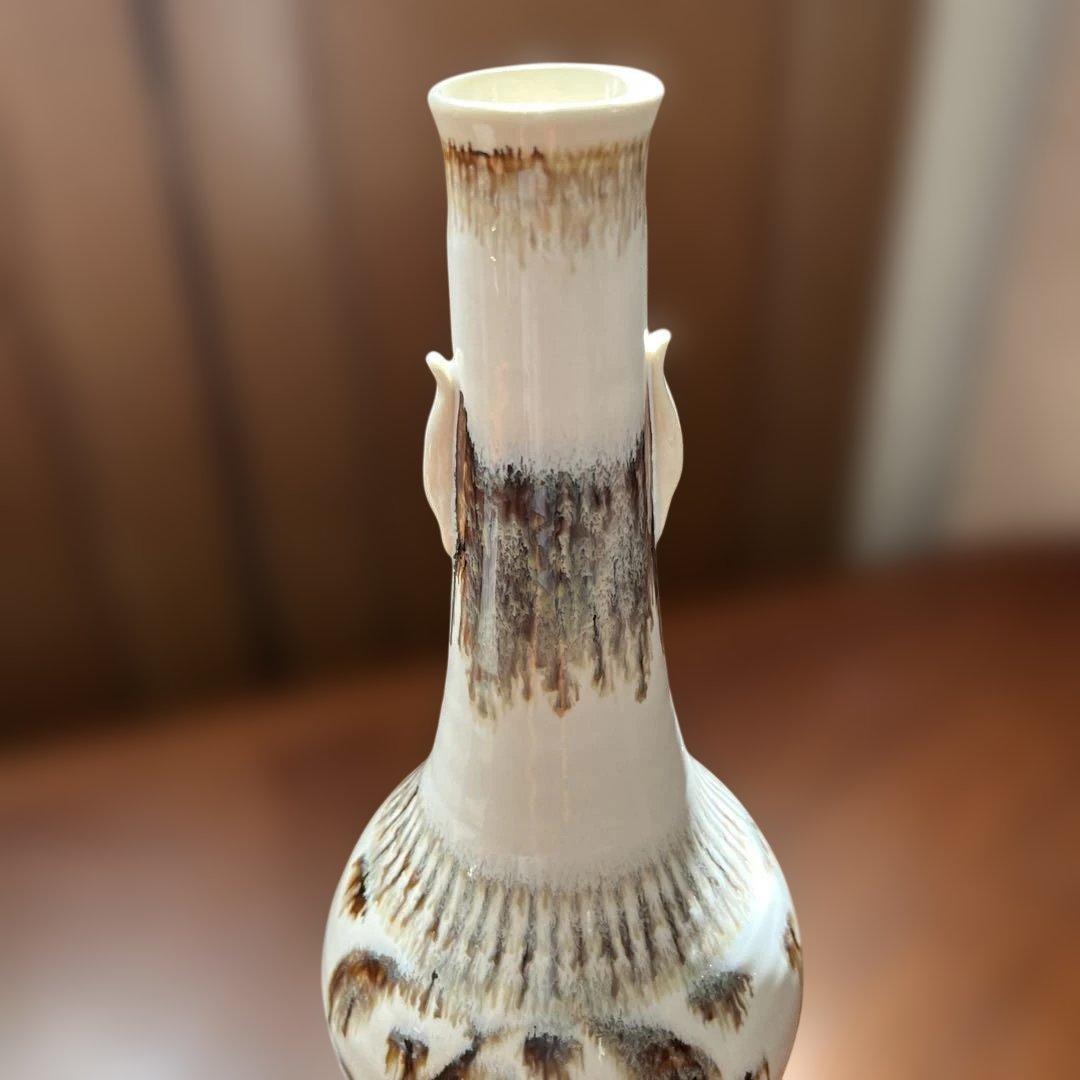 花入　絵高麗写　中村秋峰造