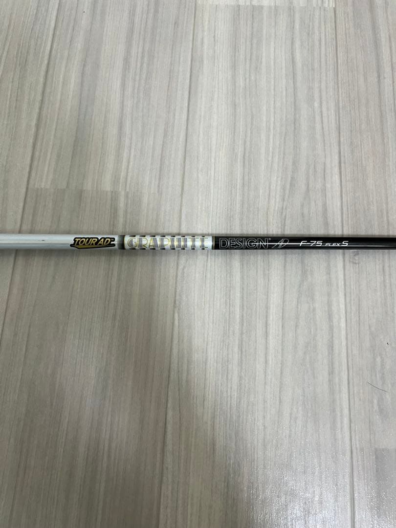 ツアーAD F-75 5w シャフトのみ テーラーメイドスリーブ