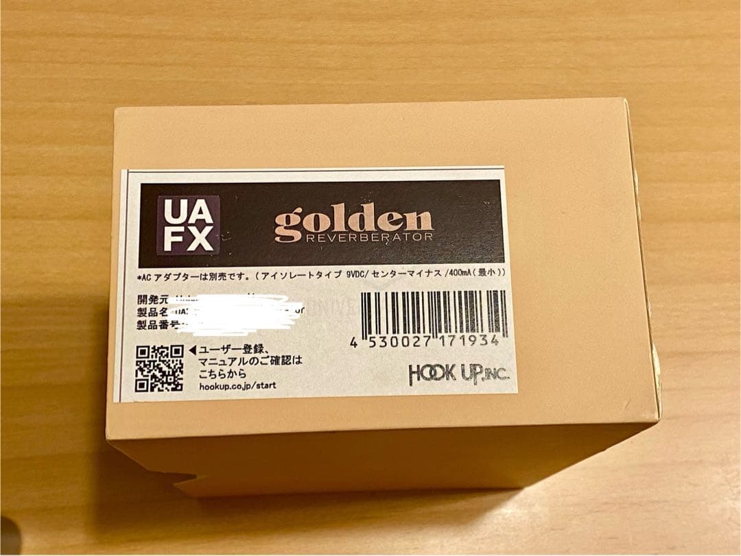 UAFX golden REVERBERATOR 中古