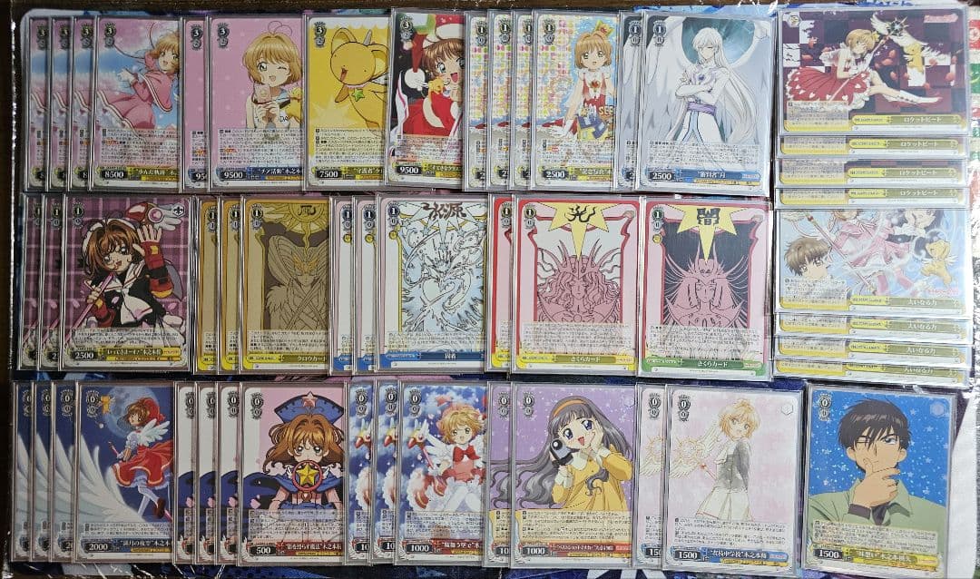 ヴァイスシュヴァルツ　CCさくら　8枝デッキ　大量パーツ付き