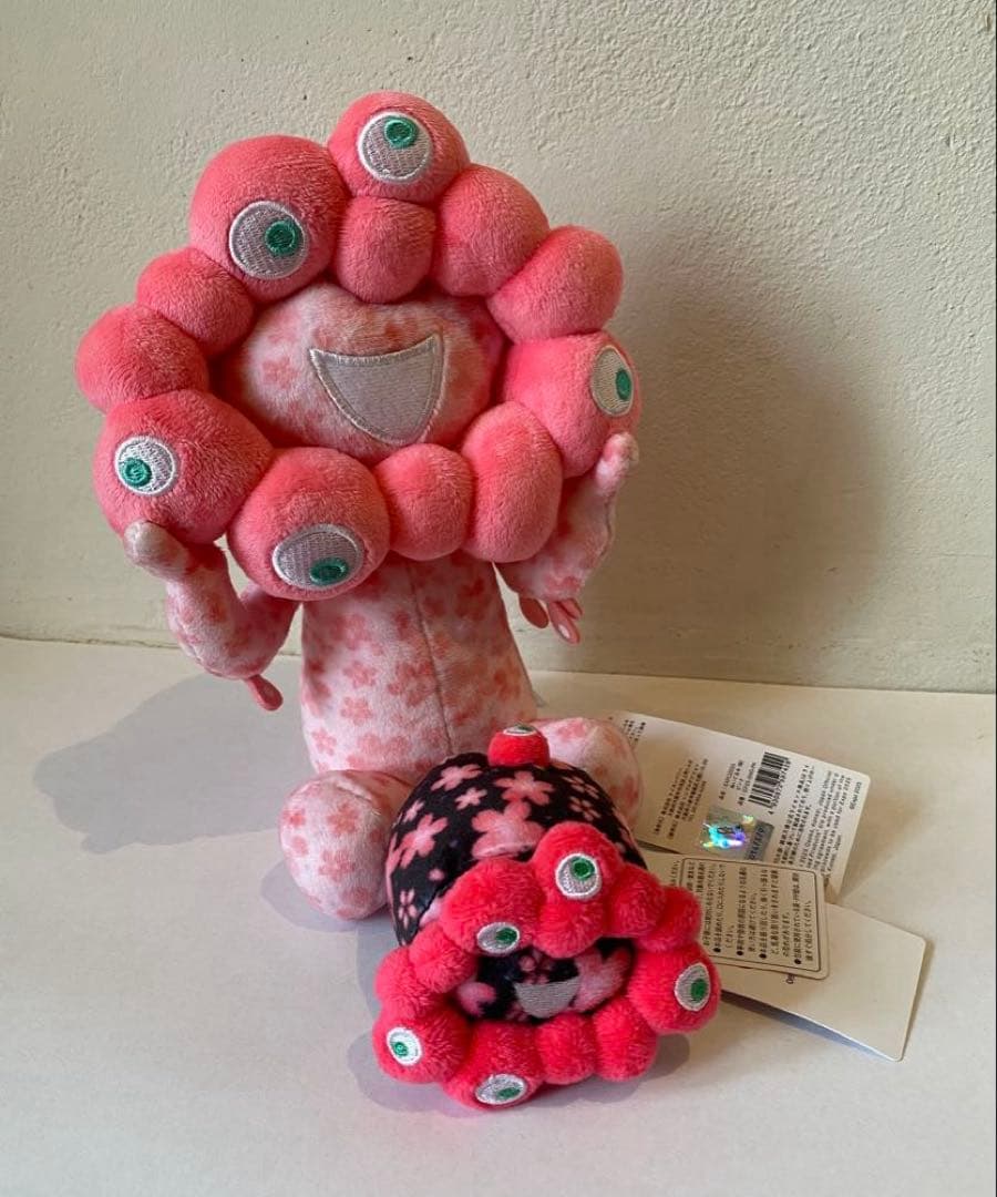 ミャクミャク　桜　ぬいぐるみ　ロールお手玉　セット　万博会場限定