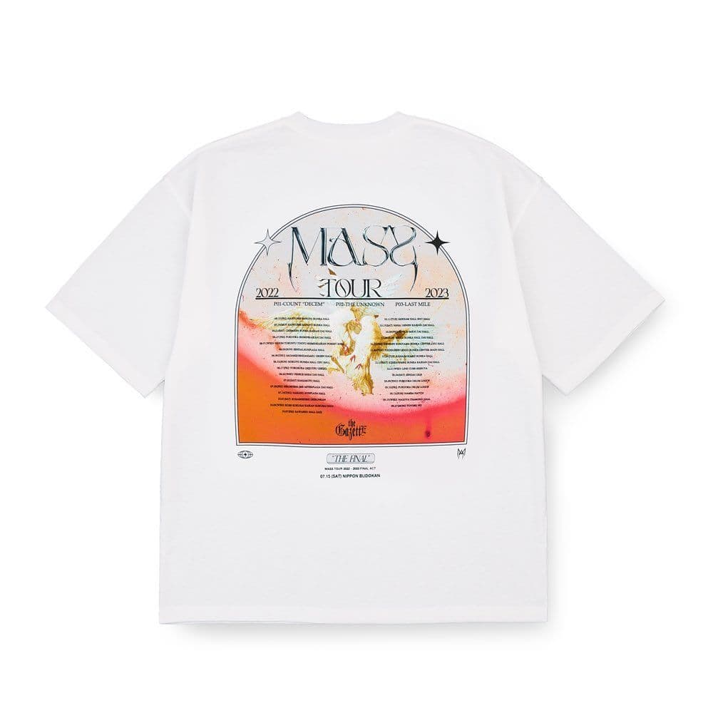 the GazettE　メタルロゴT/ファイナルT セット