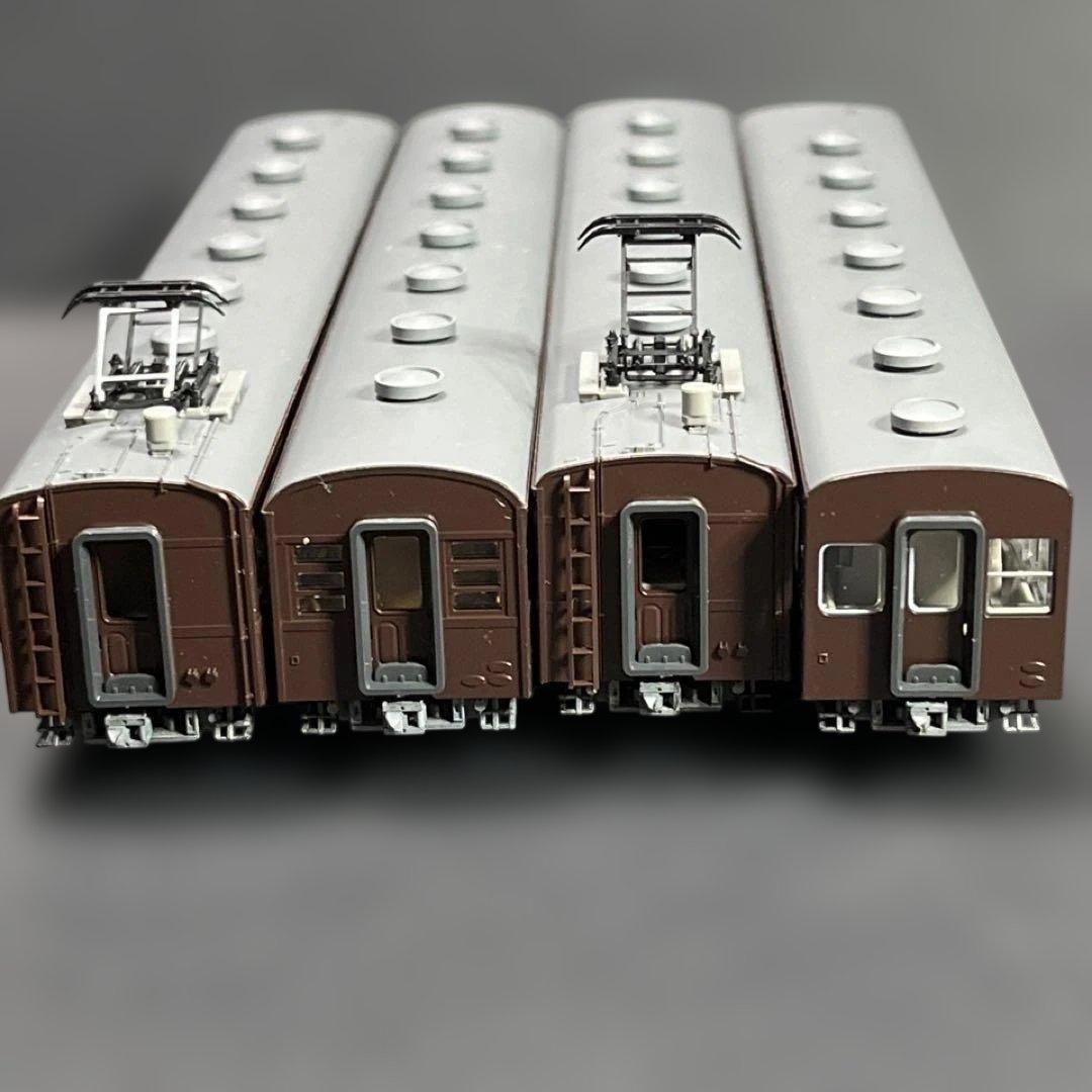 【TOMIX】国鉄 72・73形通勤電車 南武線4両セット◎98489 旧型国電