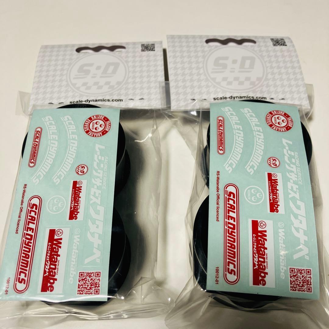 新品　スケールダイナミクス　ワタナベホイール　小径　ゴールド　4本セット　オフ9