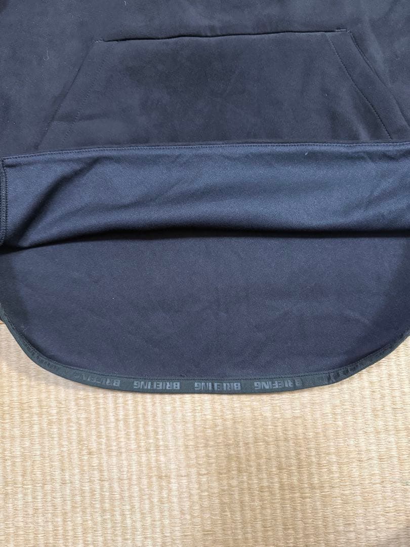 BRIEFING ブラック パーカーS 女性も