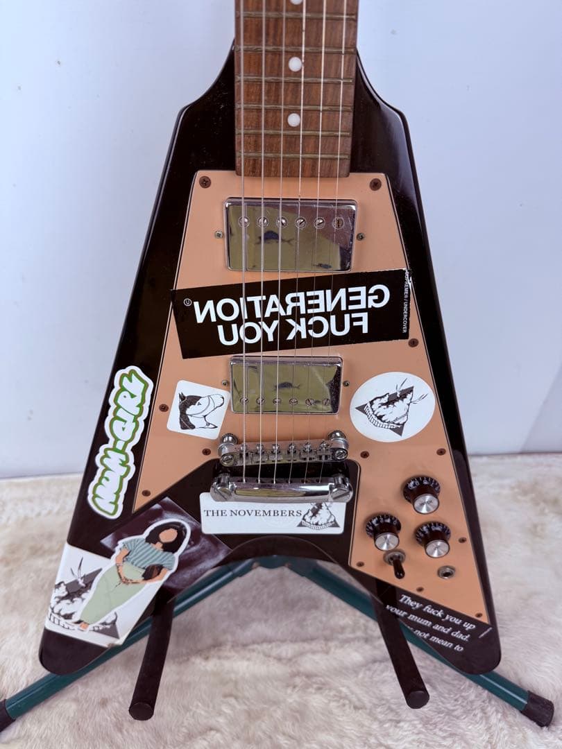 音出し良好♪Tokai FV-58 Flying V エレキギター ケース付き