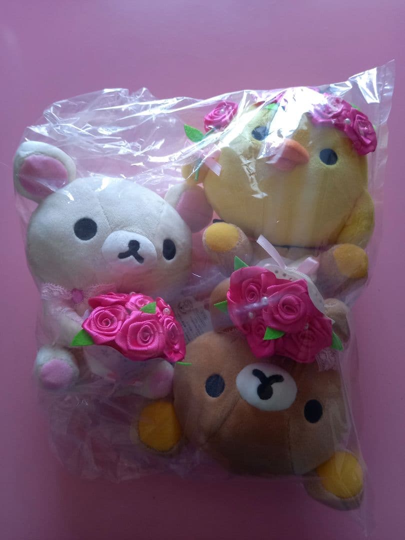 リラックマストア限定 ローズテーマデザインぬいぐるみ