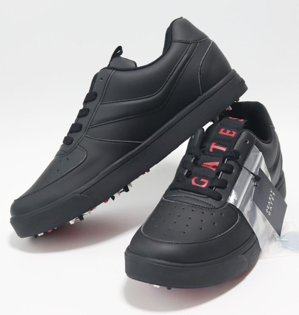 35,200円新品【パーリーゲイツ】メゾンロゴ ゴルフシューズ 25.5cm