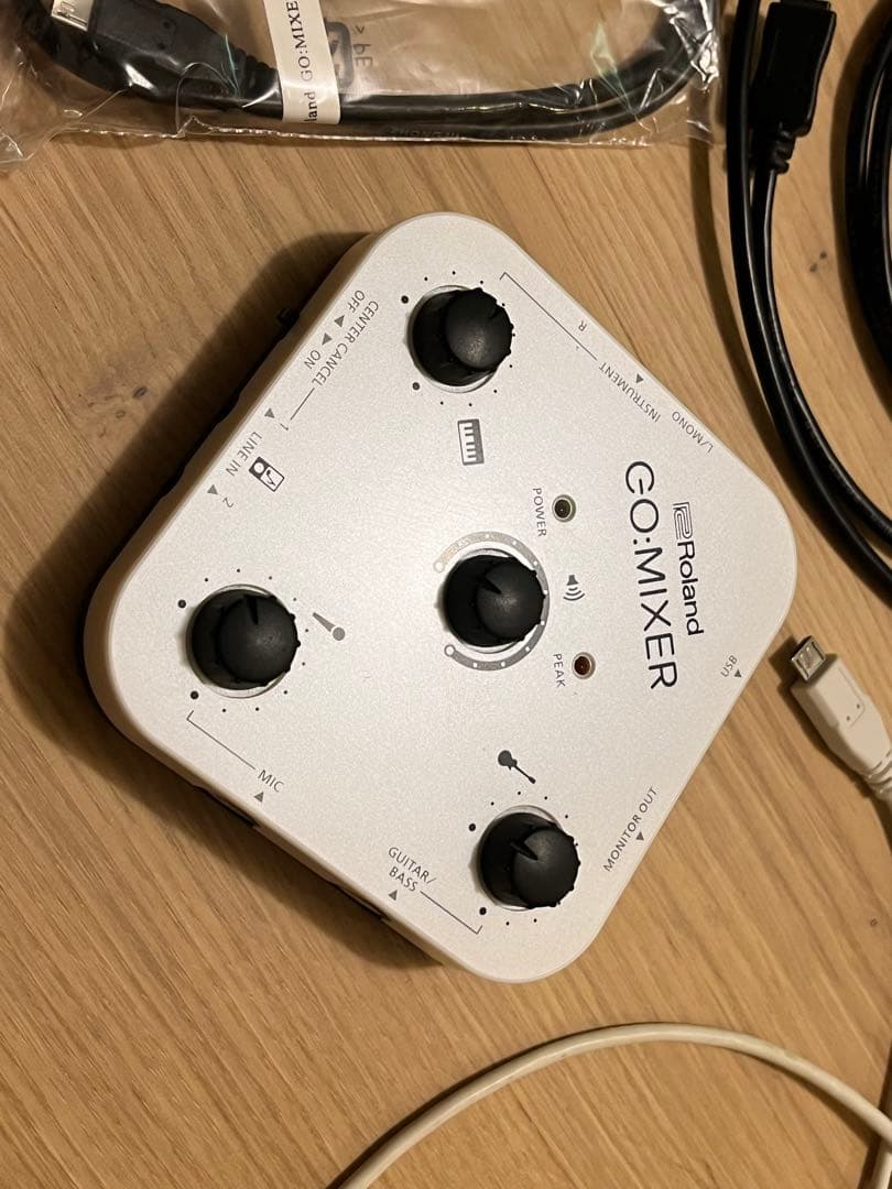 Roland GO:MIXER スマートフォン向け オーディオインターフェイス