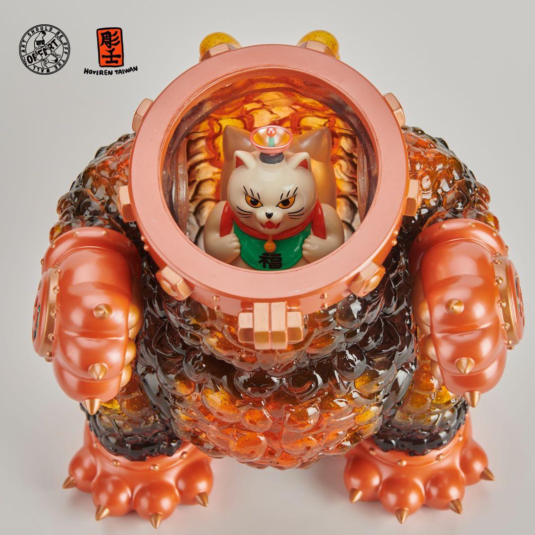 紅蓮・百猫　全身版　モンスター　特撮　怪獣　フィギュア　ソフビ　アートトイ