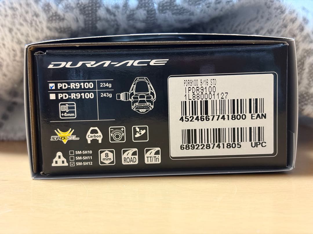 SHIMANO DURA-ACE SPD-SLペダル PD-R9100