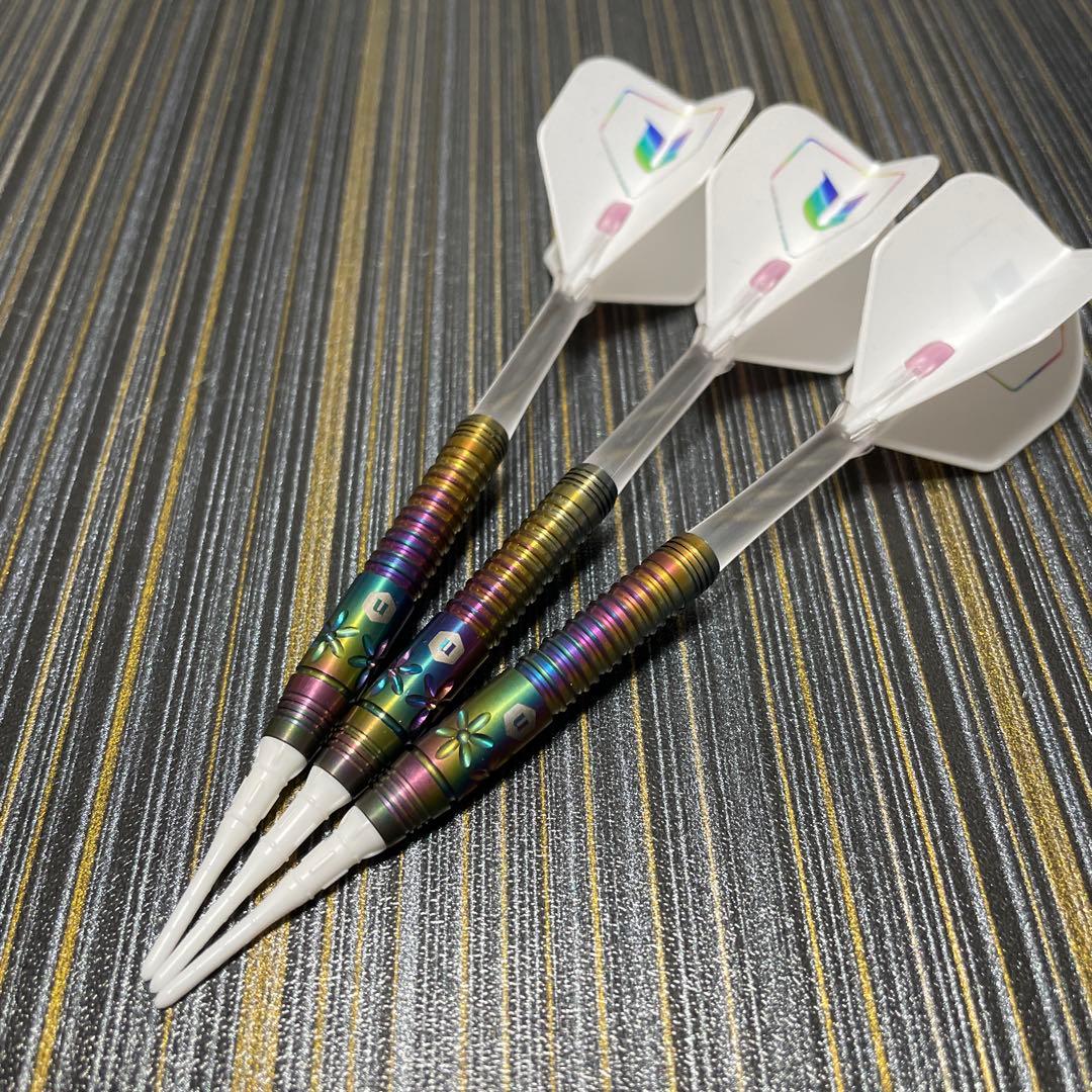 定価17000円 ソフトダーツ ペスカ UL レインボー 林 桃加 プロ