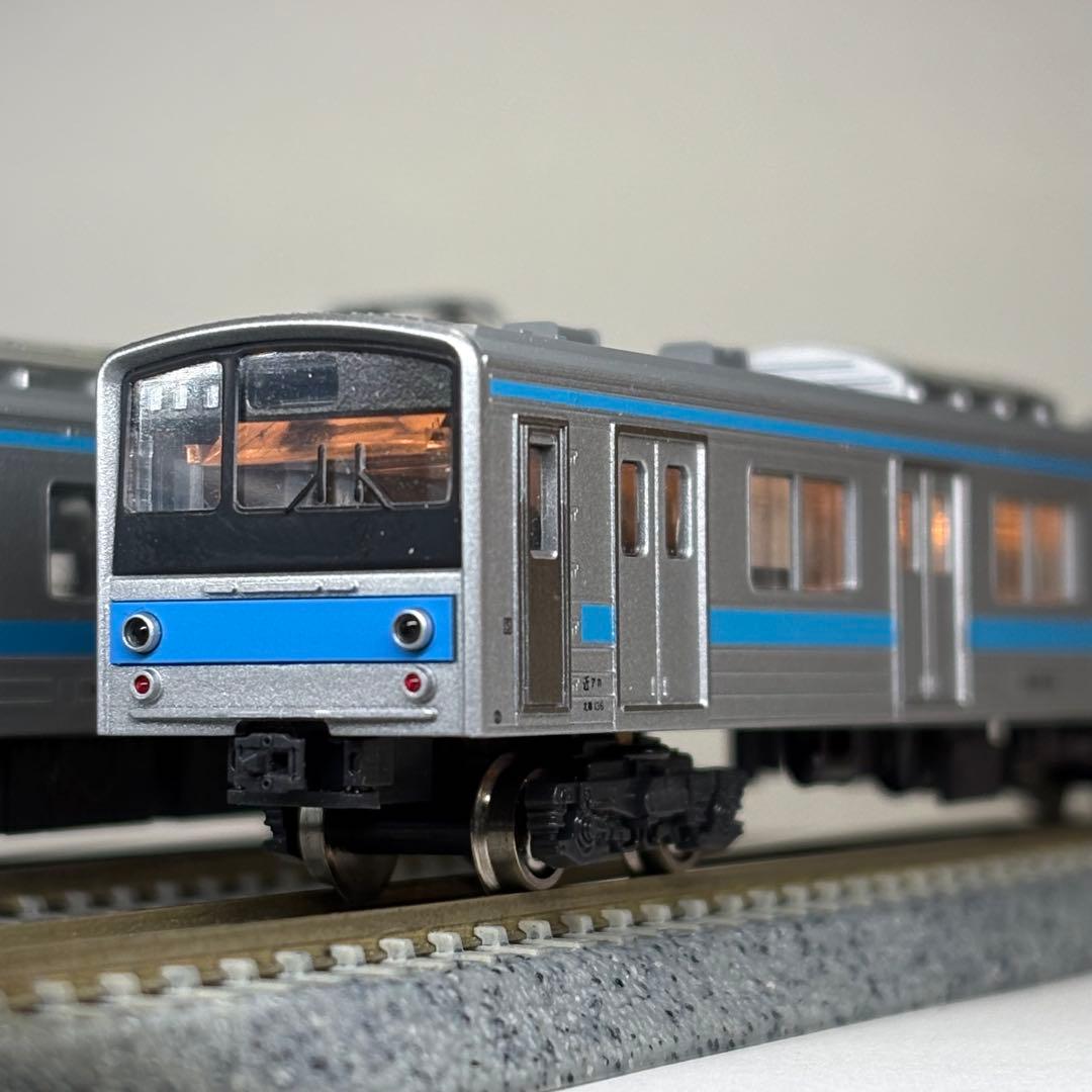 【KATO】Nゲージ 205系関西色 7両セット　室内灯組み込み済み