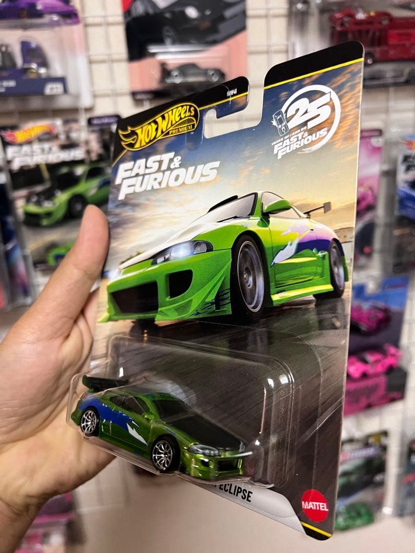 ホットウィール ワイルドスピード　1995 三菱 エクリプス チェイス①