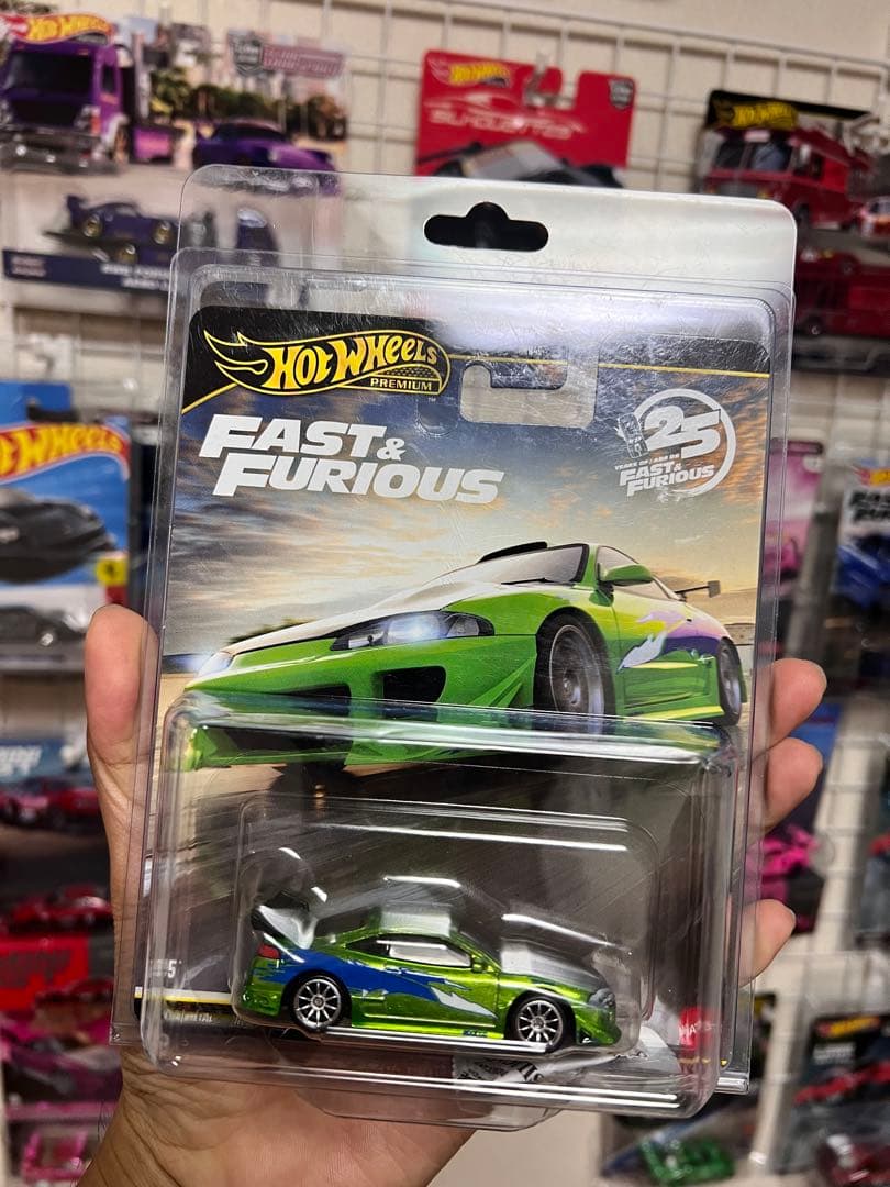 ホットウィール ワイルドスピード　1995 三菱 エクリプス チェイス①