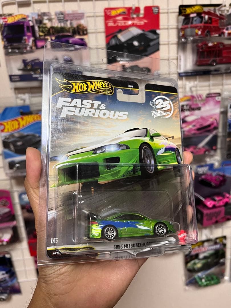 ホットウィール ワイルドスピード　1995 三菱 エクリプス チェイス①