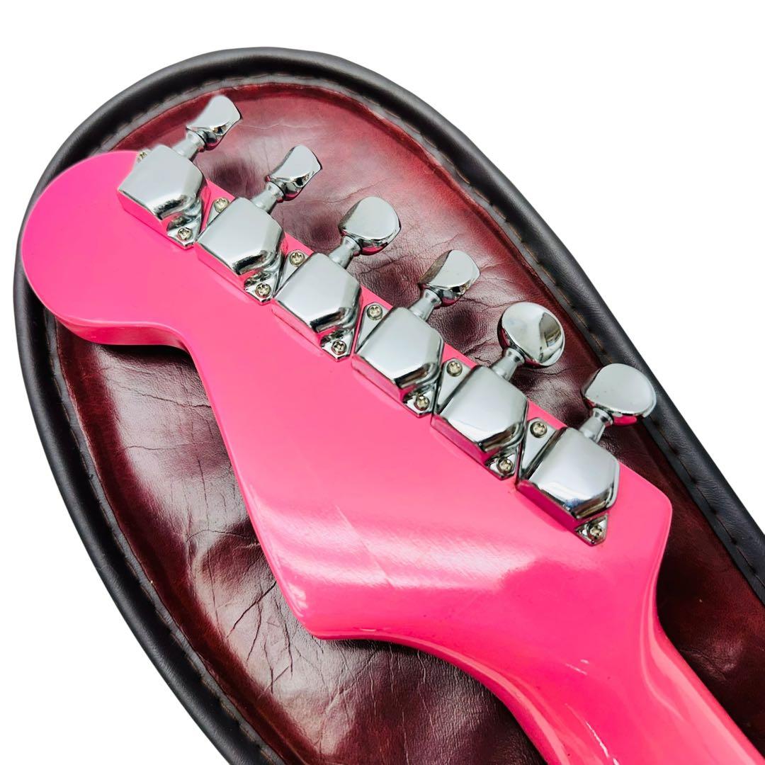 TOMSON ピンク色　エレキギター