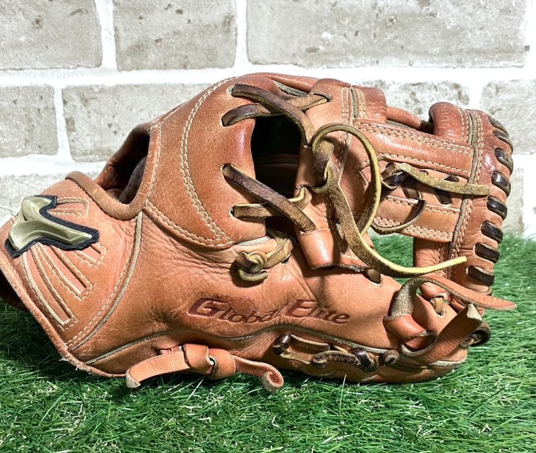 【24時間以内/早い者勝ち】中古 ミズノ グローバルエリート 一般軟式 内野手用