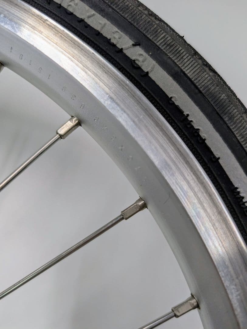 自転車 フロントホイール ブロンプトン 16×1-3/8