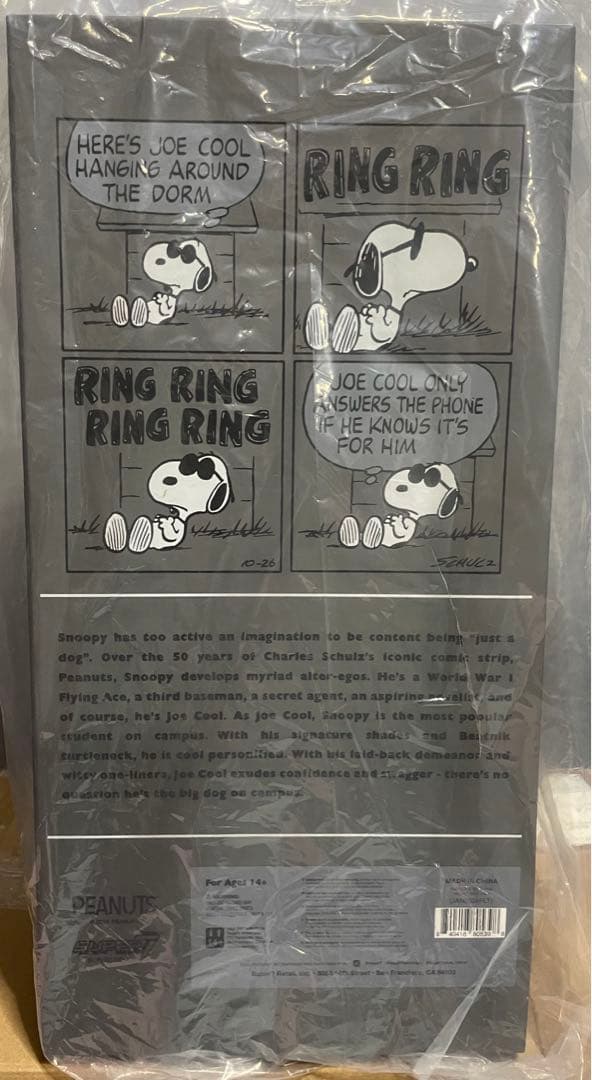 世界100体限定　SUPER7 スヌーピー アトモス　JOECOOL