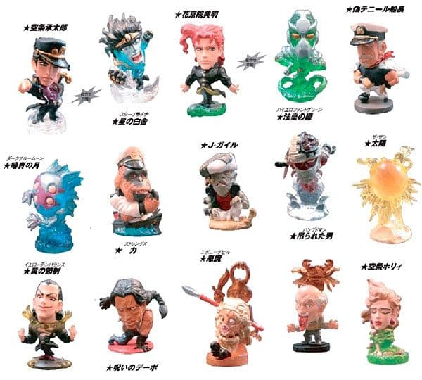 キャラヒーローズ　ジョジョの奇妙な冒険　スターダストクルセイダース　前編中編後編