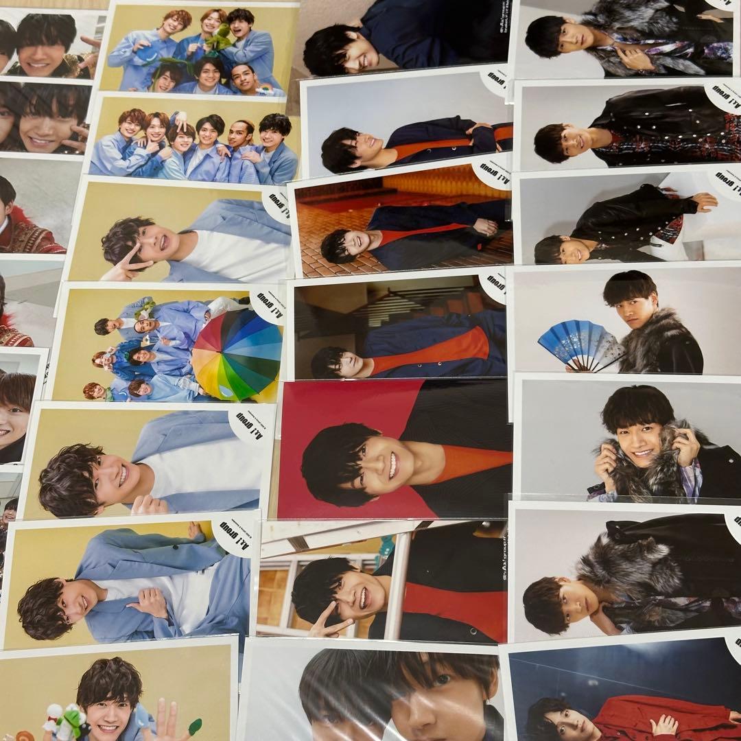 【200枚】 佐野晶哉中心 Aぇ! group 公式写真まとめ売り