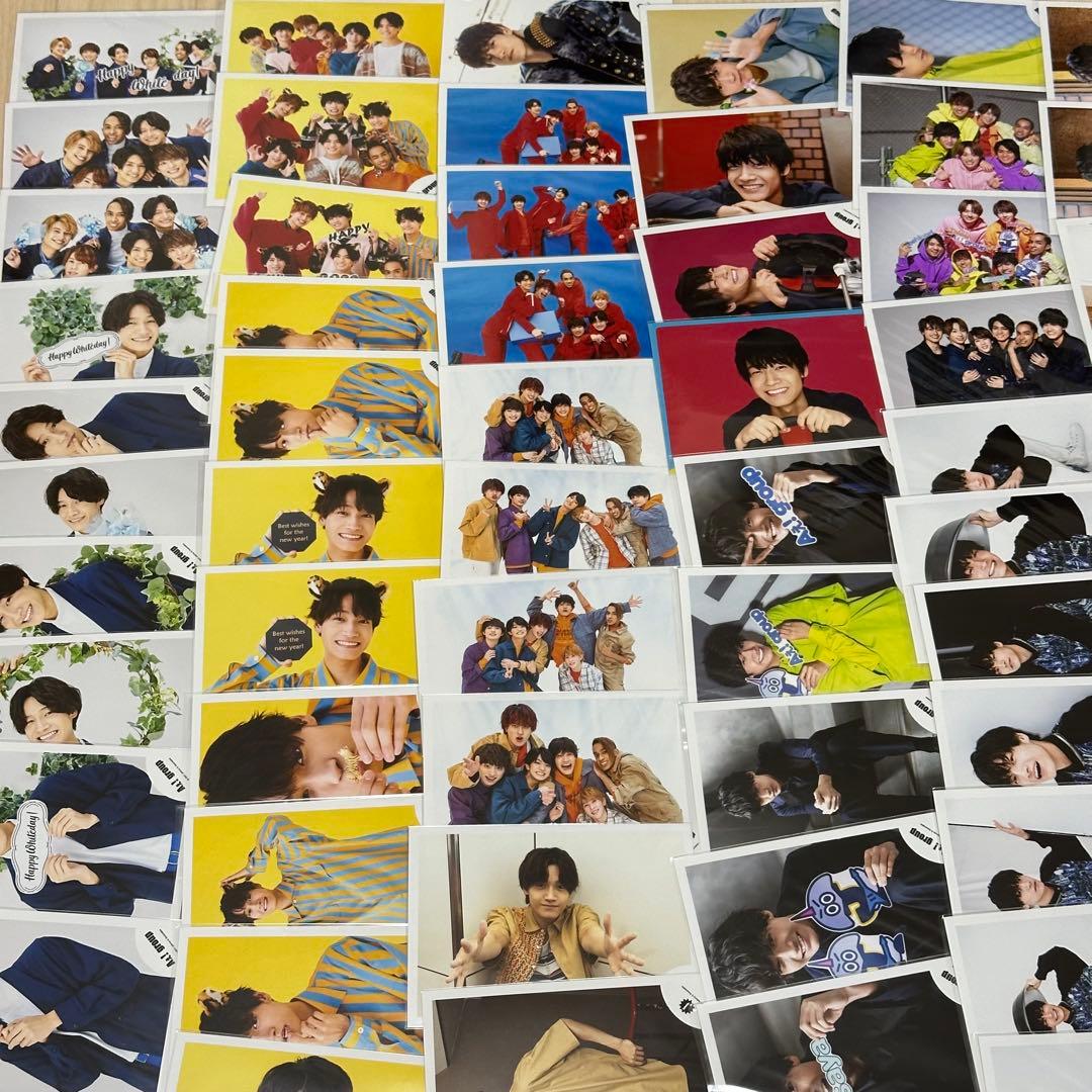 【200枚】 佐野晶哉中心 Aぇ! group 公式写真まとめ売り