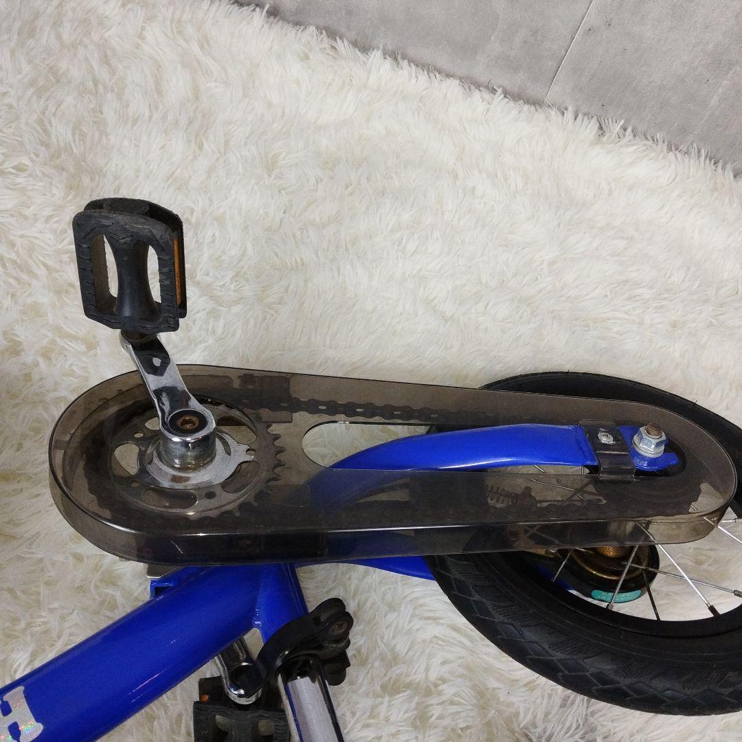 【美品】Henshin Bike へんしんバイク 12インチ 青 スタンド付