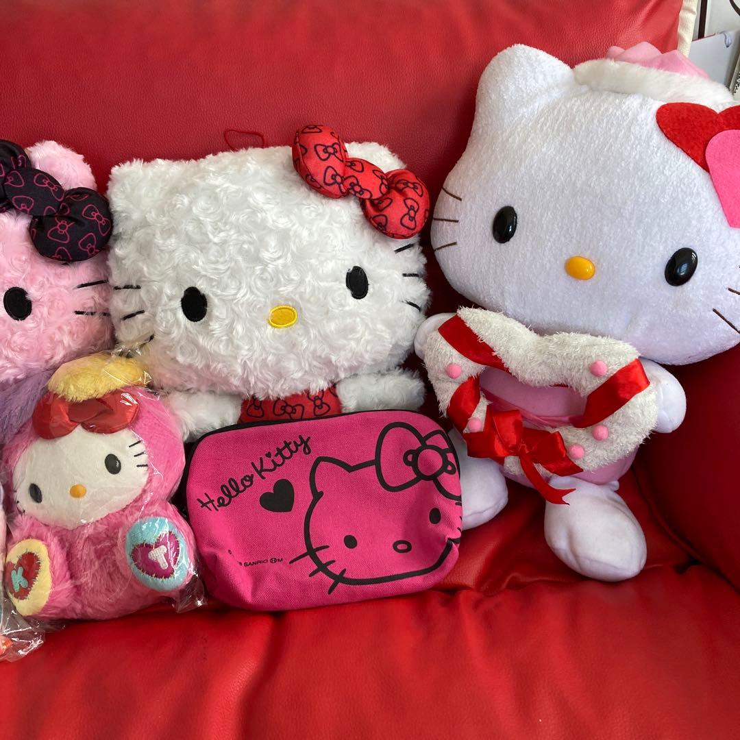 ハローキティ ぬいぐるみ　ポーチ　まとめ売り