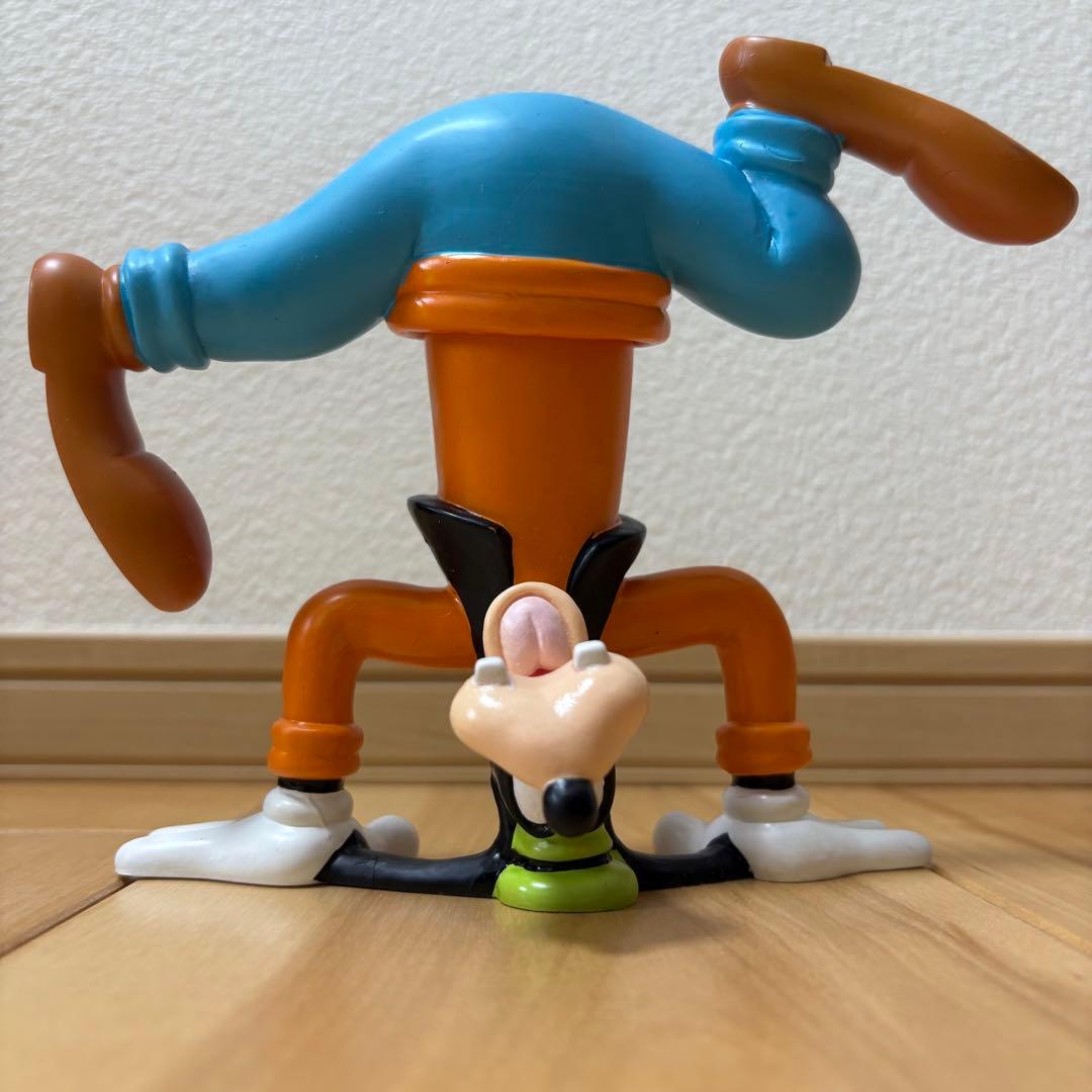 グーフィー 逆立ちフィギュア 1990年代 アプローズ社 ダブルヘッド人形