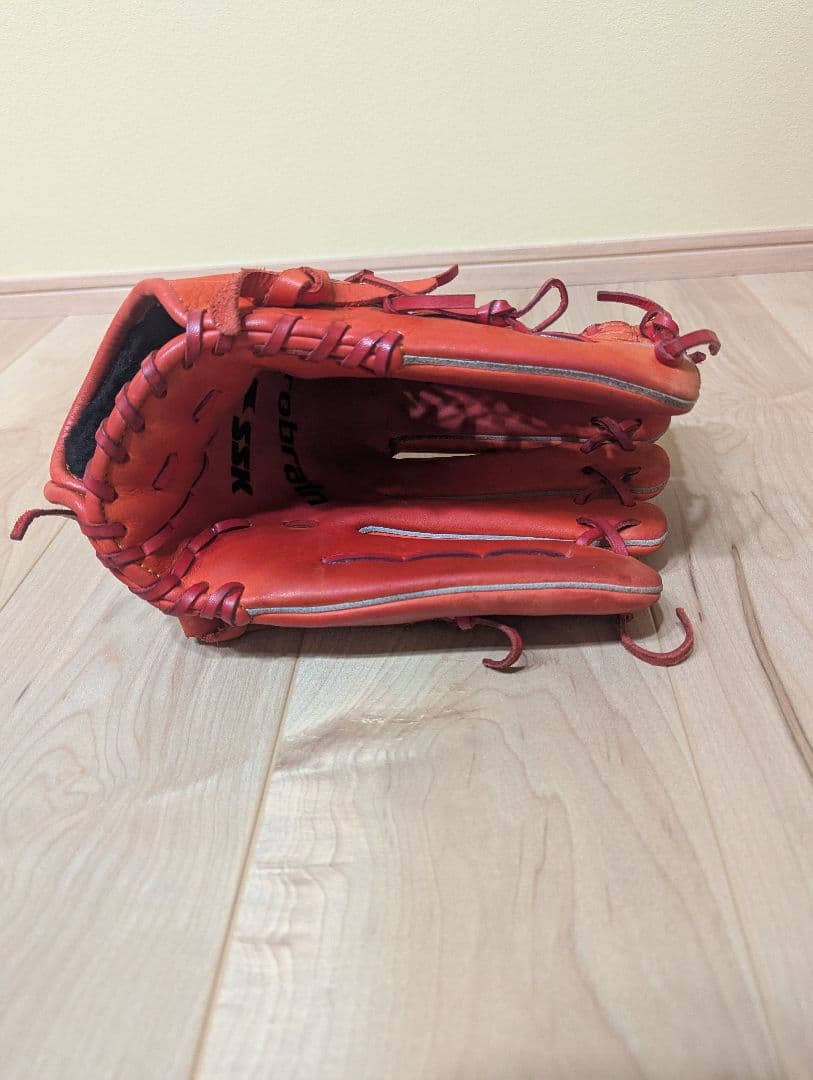 SSK Probrain 軟式グローブ オレンジ